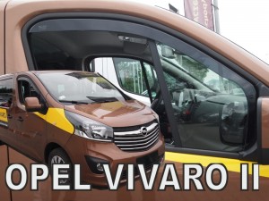 Langų vėjo deflektoriai Opel Vivaro B (2014-2019) ilgi priekiniai