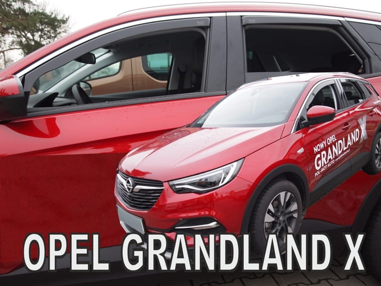 Langų vėjo deflektoriai Opel Grandland X (2017➝) priekiniai ir galiniai