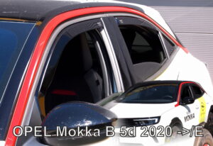 Langų vėjo deflektoriai Opel Mokka (2020➝) priekiniai ir galiniai