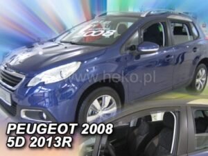 Langų vėjo deflektoriai Peugeot 2008 I (2013-2019) priekiniai