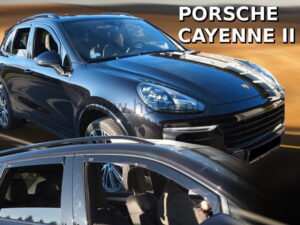 Langų vėjo deflektoriai Porsche Cayenne II (2010-2017) priekiniai ir galiniai