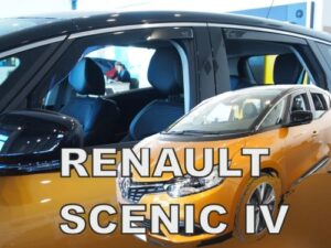 Langų vėjo deflektoriai Renault Scenic IV (2016-2022) priekiniai ir galiniai