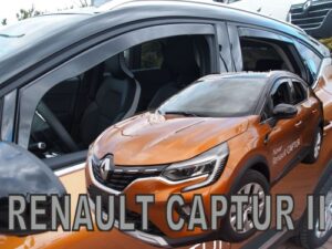 Langų vėjo deflektoriai Renault Captur II (2019➝) priekiniai ir galiniai
