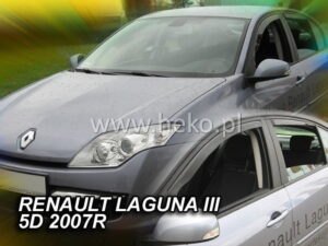 Langų vėjo deflektoriai Renault Laguna III (2007-2015) priekiniai