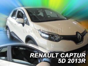 Langų vėjo deflektoriai Renault Captur I (2013-2019) priekiniai