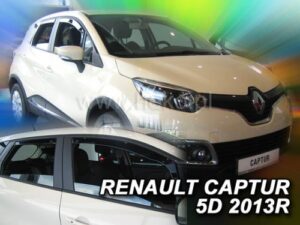 Langų vėjo deflektoriai Renault Captur I (2013-2019) priekiniai ir galiniai