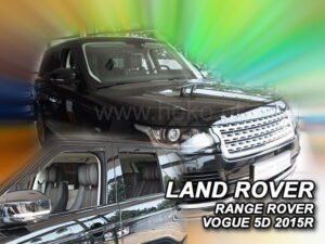 Langų vėjo deflektoriai Land Rover Range Rover IV Vogue (2012-2021) priekiniai ir galiniai