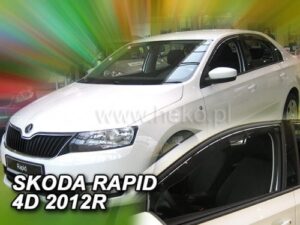 Langų vėjo deflektoriai Škoda Rapid (2012-2019) priekiniai