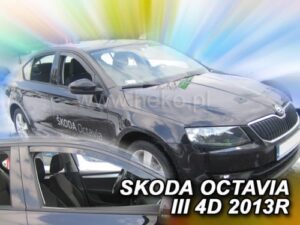 Langų vėjo deflektoriai Škoda Octavia III (2012-2020) priekiniai