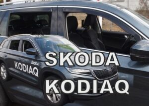 Langų vėjo deflektoriai Škoda Kodiaq (2017-2024) priekiniai ir galiniai