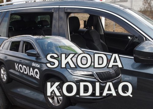 Langų vėjo deflektoriai Škoda Kodiaq (2017-2024) priekiniai ir galiniai