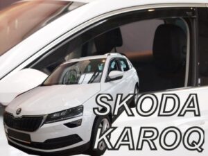 Langų vėjo deflektoriai Škoda Karoq (2017➝) priekiniai