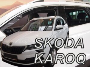 Langų vėjo deflektoriai Škoda Karoq (2017➝) priekiniai ir galiniai