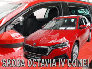 Langų vėjo deflektoriai Škoda Octavia IV Universalas (2020➝) priekiniai ir galiniai