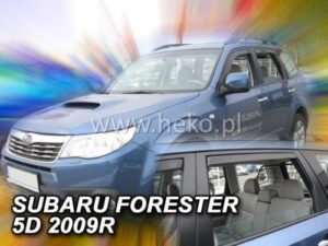 Langų vėjo deflektoriai Subaru Forester III (2008-2013) priekiniai ir galiniai