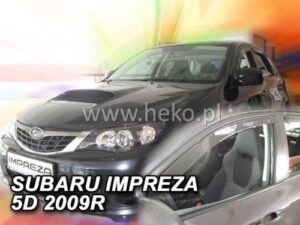 Langų vėjo deflektoriai Subaru Impreza III (2007-2011) priekiniai