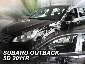 Langų vėjo deflektoriai Subaru Outback IV (2009-2014) priekiniai
