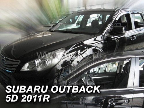 Langų vėjo deflektoriai Subaru Outback IV (2009-2014) priekiniai