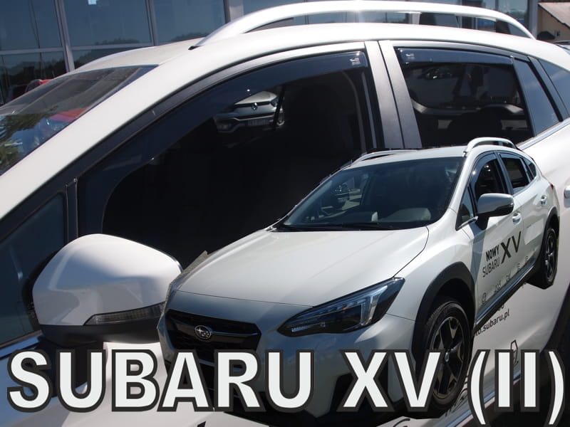 Langų vėjo deflektoriai Subaru XV (2018➝) priekiniai ir galiniai