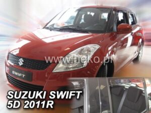 Langų vėjo deflektoriai Suzuki Swift (2010-2017) 5 durų priekiniai ir galiniai