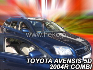 Langų vėjo deflektoriai Toyota Avensis II (2003-2009) priekiniai