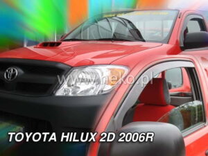 Langų vėjo deflektoriai Toyota Hilux VII (2005-2015) 2 durų priekiniai