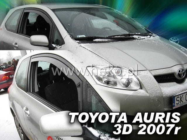 Langų vėjo deflektoriai Toyota Auris II (2013-2019) 3 durų priekiniai