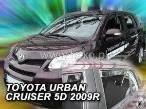 Langų vėjo deflektoriai Toyota Urban Cruiser I (2009-2014) priekiniai ir galiniai