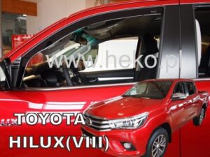 Langų vėjo deflektoriai Toyota Hilux VIII (2015➝) 4 durų priekiniai