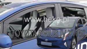 Langų vėjo deflektoriai Toyota Prius IV (2016-2022) 5 durų priekiniai ir galiniai