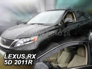 Langų vėjo deflektoriai Lexus RX III (2009-2015) priekiniai