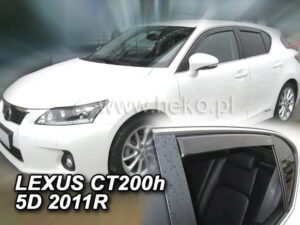 Langų vėjo deflektoriai Lexus CT (2011-2020) priekiniai ir galiniai