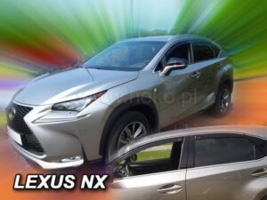 Langų vėjo deflektoriai Lexus NX (2014-2021) priekiniai ir galiniai