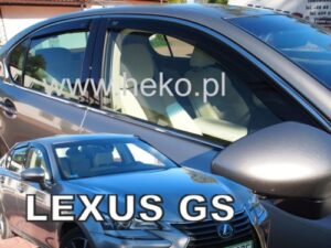 Langų vėjo deflektoriai Lexus GS IV (2012-2020) 4 durų priekiniai ir galiniai