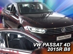 Langų vėjo deflektoriai Volkswagen Passat B8 (2014-2023) priekiniai