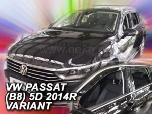 Langų vėjo deflektoriai Volkswagen Passat B8 Universalas (2014-2023) priekiniai ir galiniai