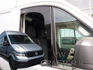 Langų vėjo deflektoriai Volkswagen Crafter II (2017➝) priekiniai