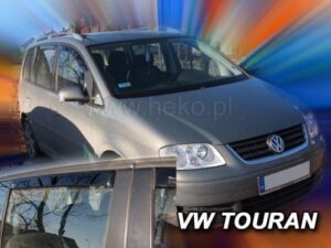 Langų vėjo deflektoriai Volkswagen Touran I (2003-2015) priekiniai ir galiniai