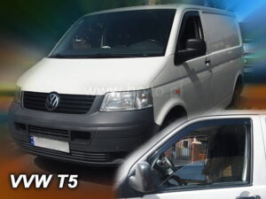 Langų vėjo deflektoriai Volkswagen Transporter Caravelle Multivan T5 (2003-2015) priekiniai