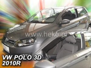Langų vėjo deflektoriai Volkswagen Polo V (2009-2017) 3 durų priekiniai