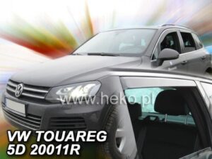 Langų vėjo deflektoriai Volkswagen Touareg II (2010-2018) priekiniai ir galiniai