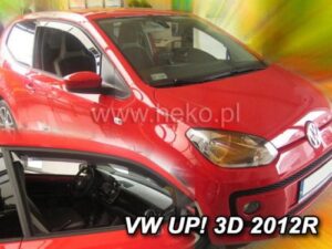 Langų vėjo deflektoriai Volkswagen Up (2011➝) 3 durų priekiniai