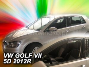Langų vėjo deflektoriai Volkswagen Golf VII (2012-2020) 5 durų priekiniai