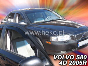 Langų vėjo deflektoriai Volvo S80 I (1998-2006) priekiniai