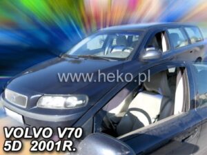 Langų vėjo deflektoriai Volvo V70/XC70 (2000-2007) priekiniai