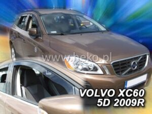 Langų vėjo deflektoriai Volvo XC60 I (2008-2017) priekiniai
