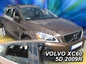 Langų vėjo deflektoriai Volvo XC60 I (2008-2017) priekiniai ir galiniai