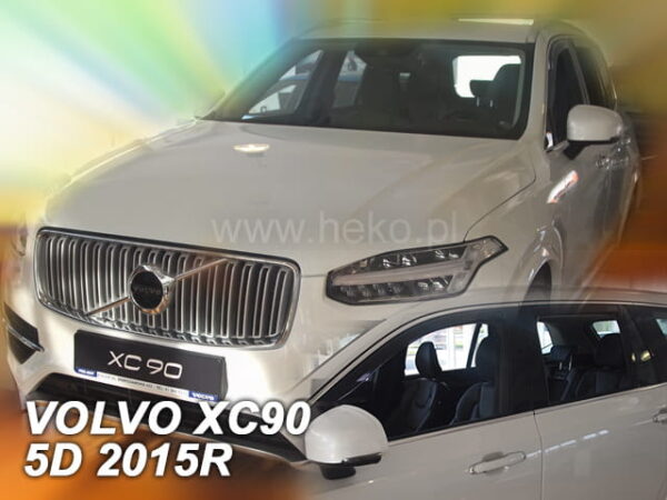 Langų vėjo deflektoriai Volvo XC90 II (2015➝) priekiniai ir galiniai
