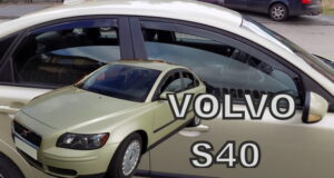 Langų vėjo deflektoriai Volvo S40 II (2004-2012) priekiniai ir galiniai
