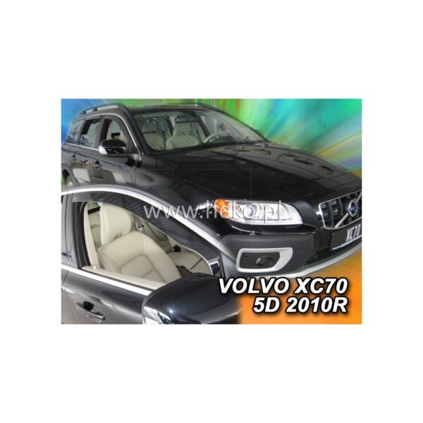 Langų vėjo deflektoriai Volvo XC70 II (2007-2016) priekiniai